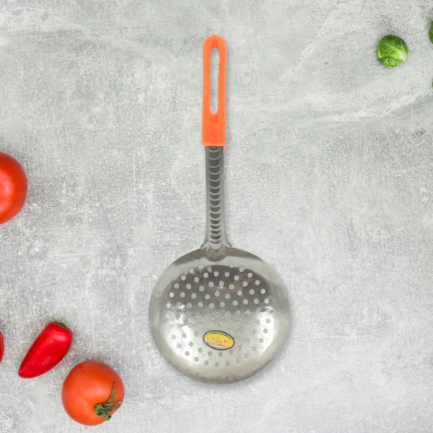 Colander Spoon, Non Slip Hand Polished Thickened Hot Pot Spoon for Kitchen for Restaurant, Stainless Steel Cooking Colander Skimmer Slotted Spoon Kitchen Strainer Ladle with Long Handle for Kitchen Cooking Baking (35 Cm & 34Cm) Colander Spoon, Non Slip Hand Polished Thickened Hot Pot Spoon for Kitchen for Restaurant, Stainless Steel Cooking Colander Skimmer Slotted Spoon Kitchen Strainer Ladle with Long Handle for Kitchen Cooking Baking (35 Cm & 34Cm)
